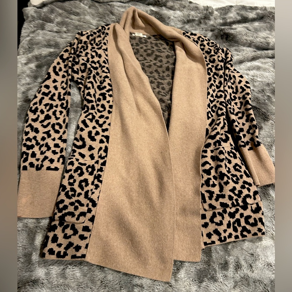 Leopard cardigan